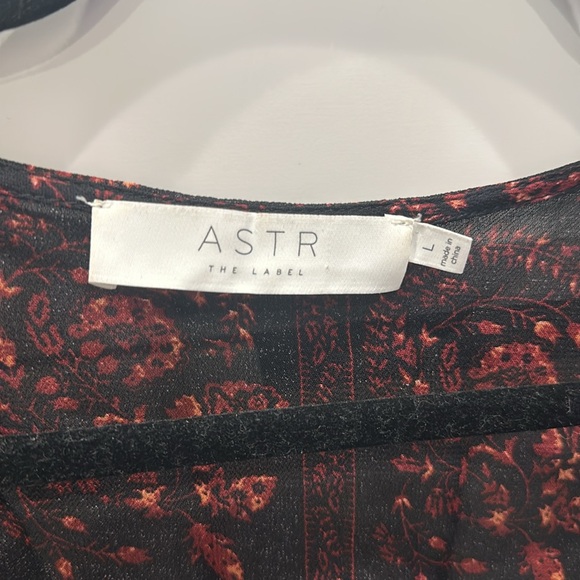 ASTR drop waist dress with lining - Large - Picture 4 of 4